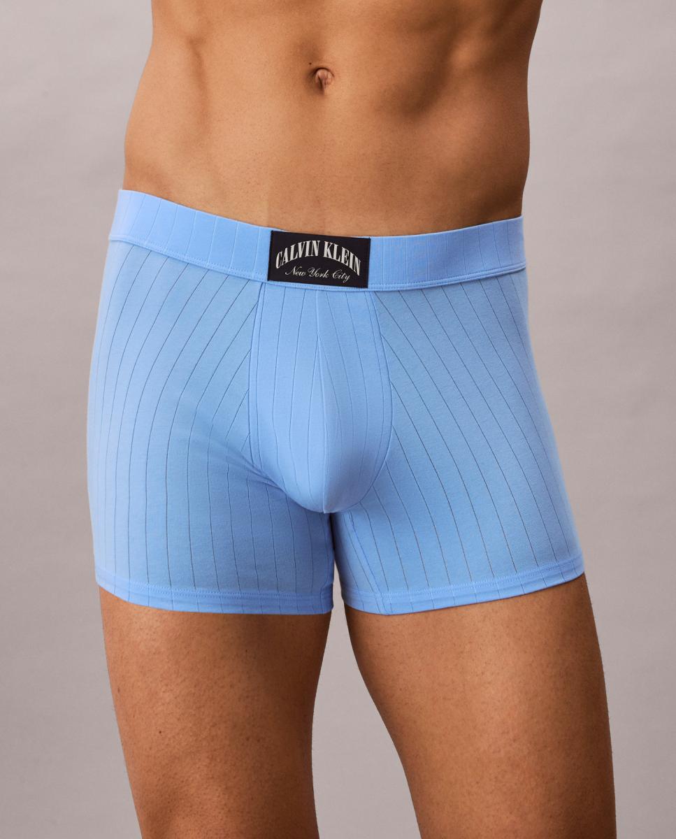Boxers Curtos Individuais Azul-3