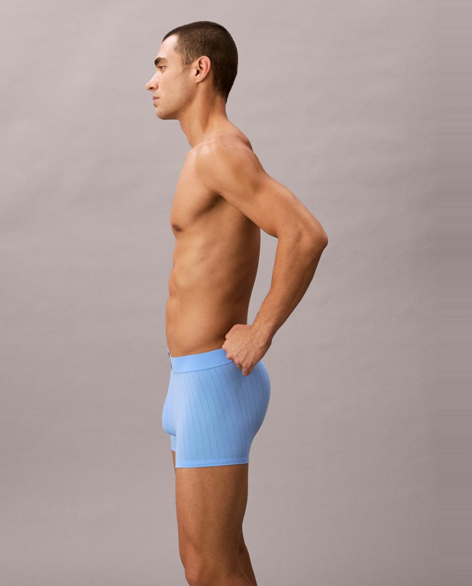 Boxers Curtos Individuais Azul-5
