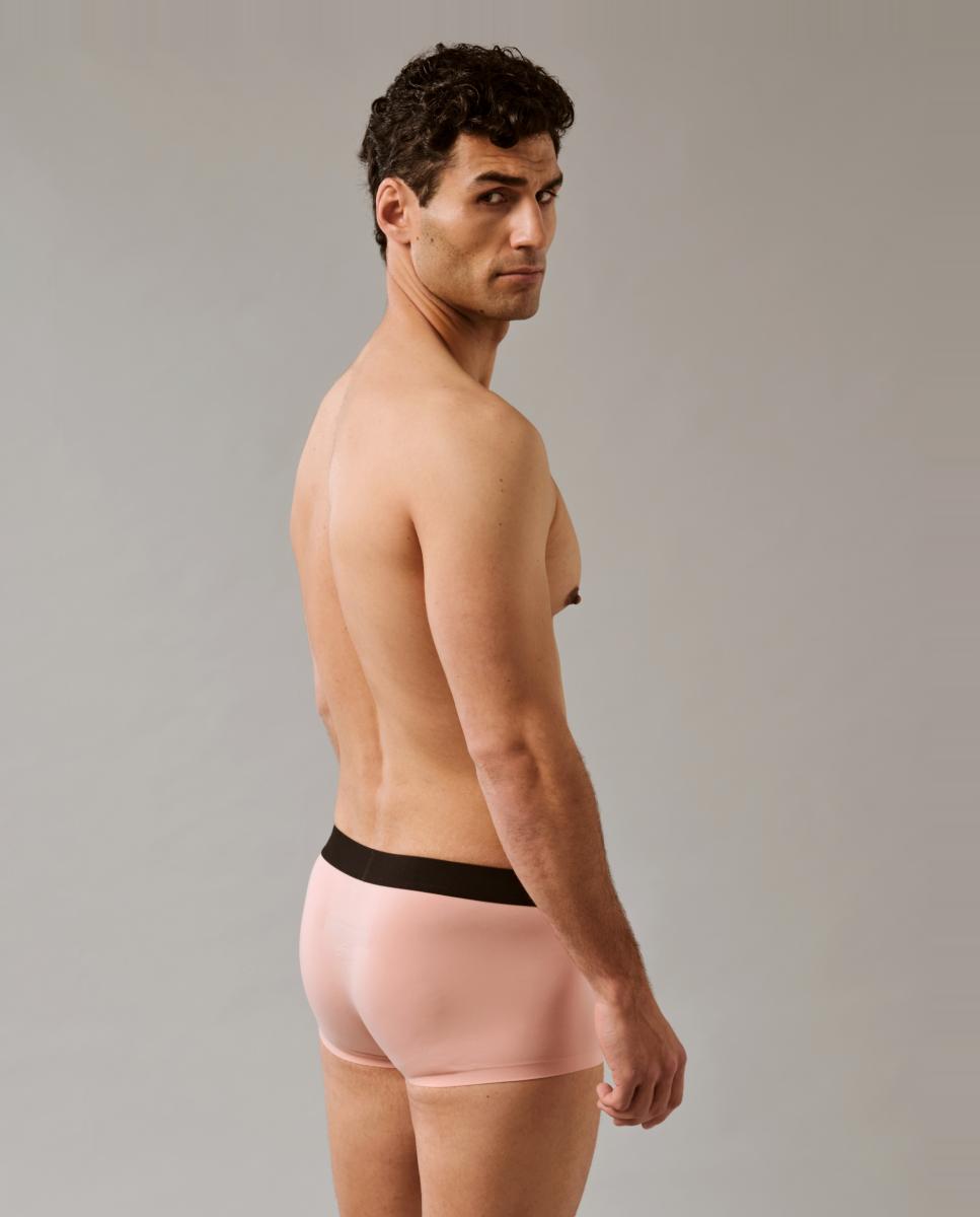 Boxers Curtos Individuais Rosa-2