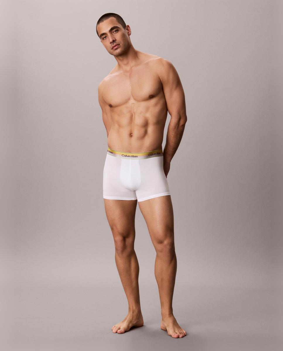 Boxers Curtos Individuais Branco-4