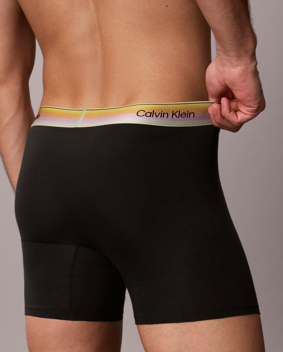 Boxers Compridos Individuais Preto-5