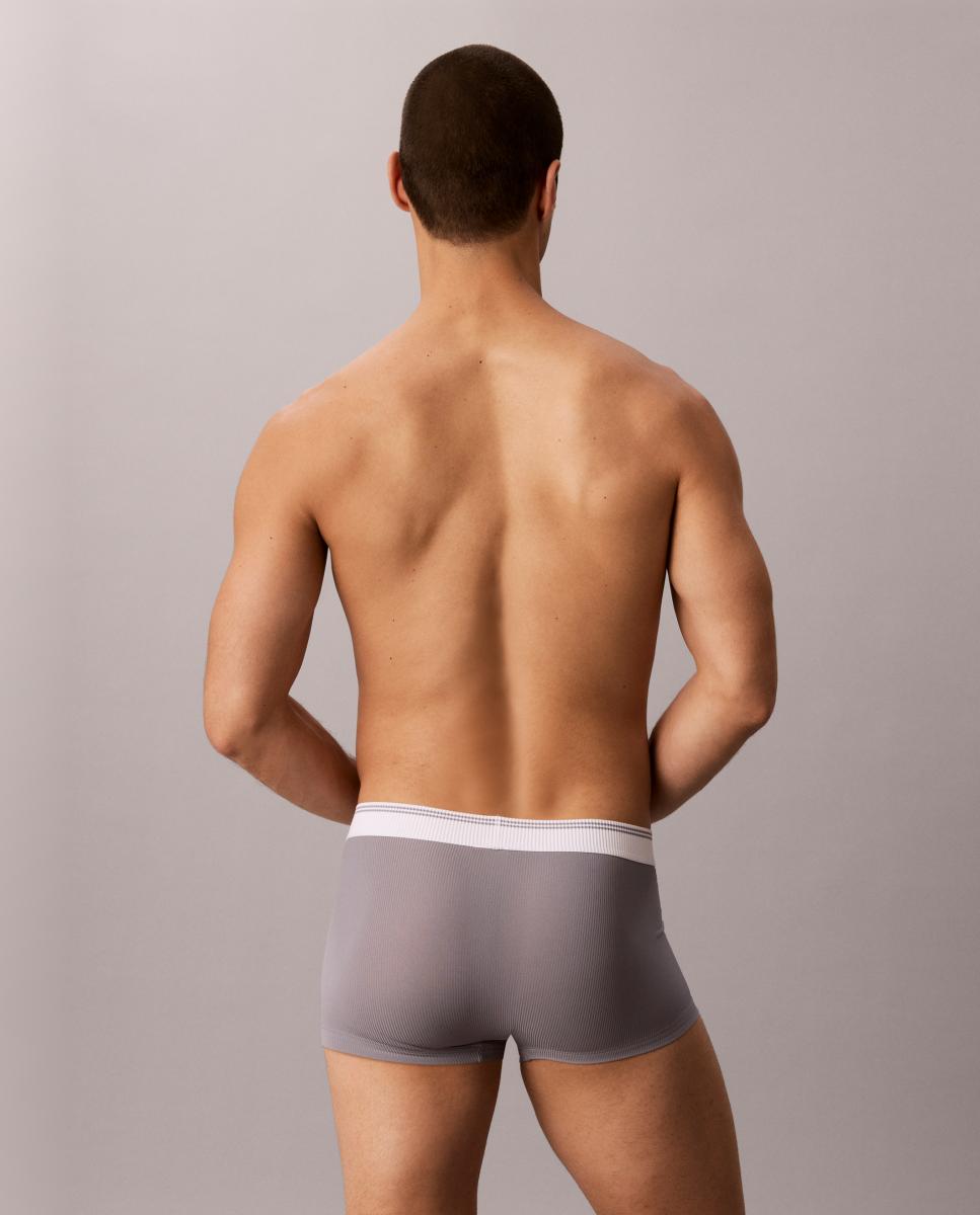 Bóxer corto individual - Calvin Klein - Gris Gris-2