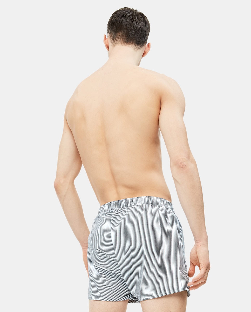 Pack de três boxers de tecido de homem Calvin Klein em várias cores Multicolor-2