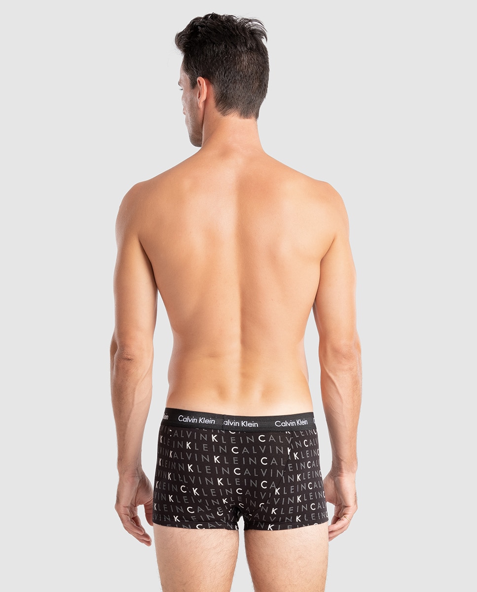 Pack de três boxers de malha de homem em várias cores Multicolor-5