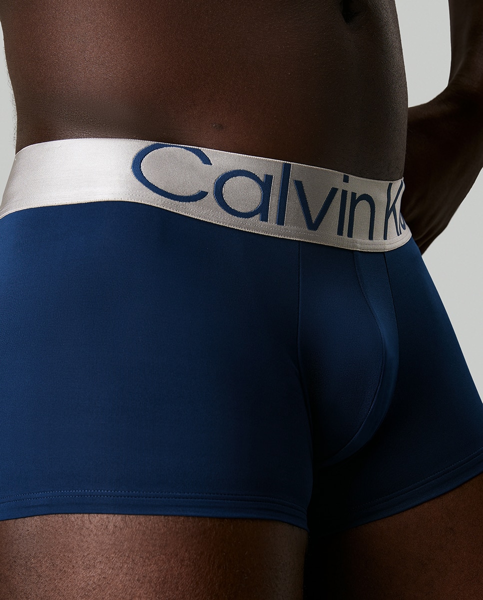 Pack de Três Boxers de Cintura Baixa Preto-3