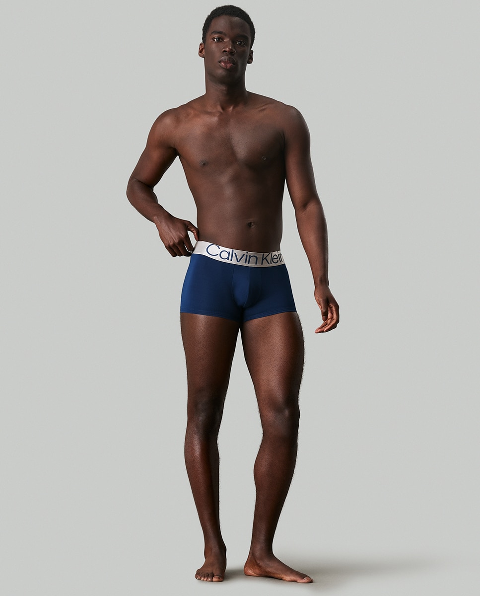 Pack de Três Boxers de Cintura Baixa Preto-4