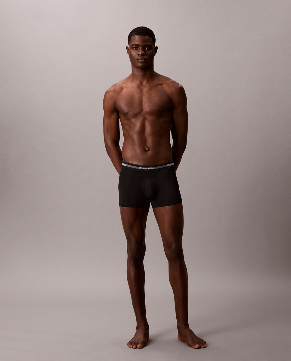 Pack de 3 Boxers Desportivos Curtos Preto-7
