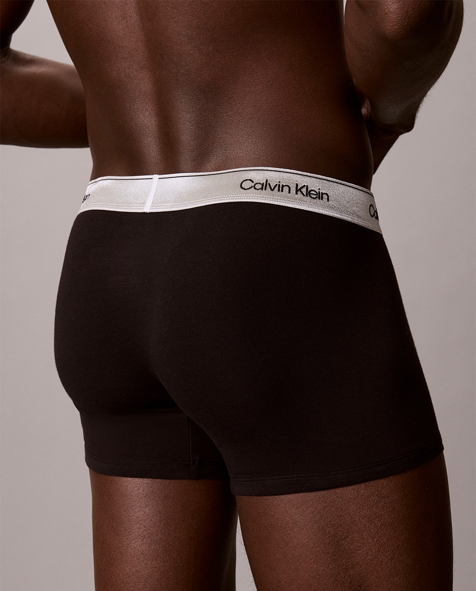 Pack de 3 Boxers Curtos - Icon Cotton Stretch Multicolor-2