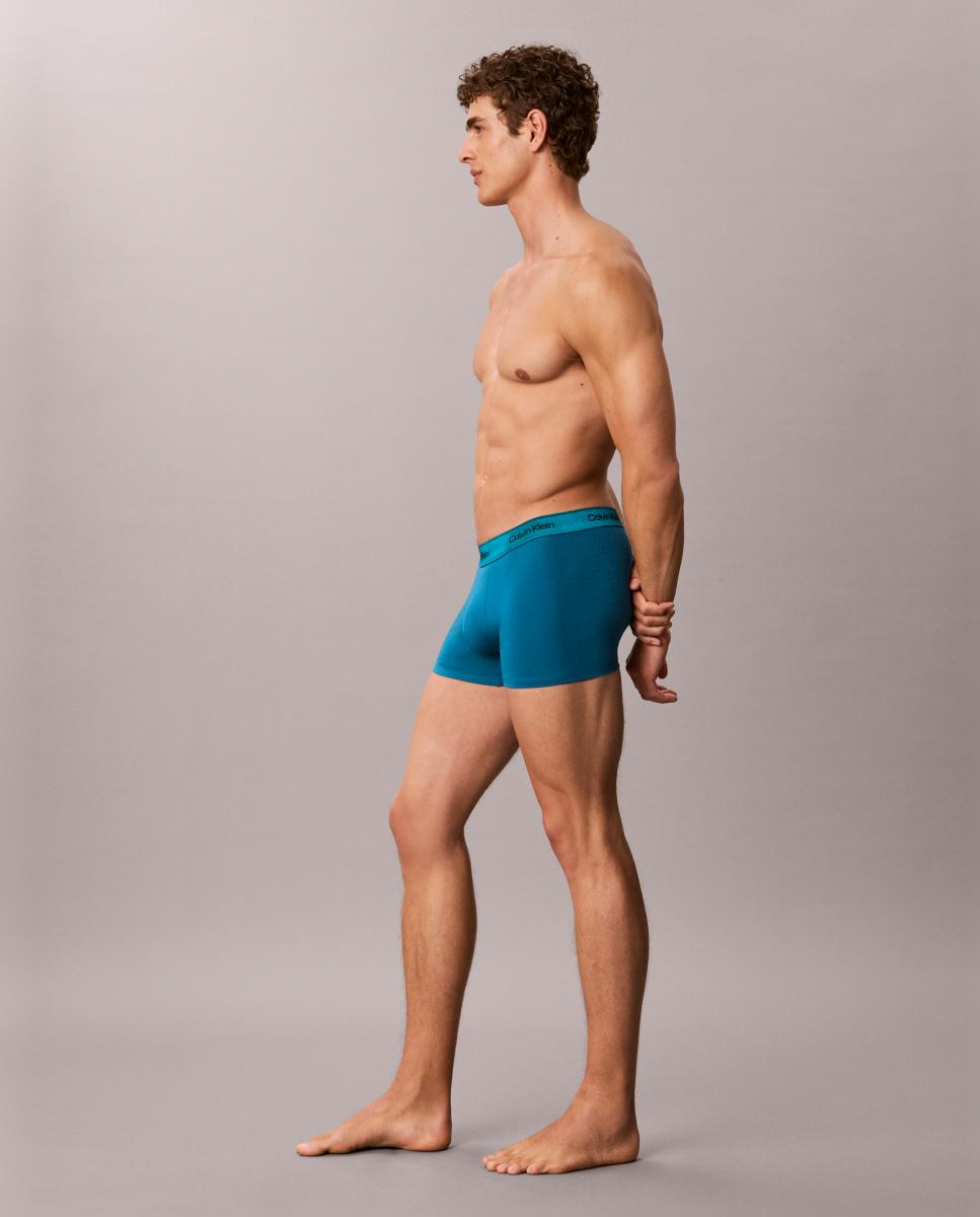 Pack de 3 Boxers Curtos - Icon Cotton Stretch Multicolor-3