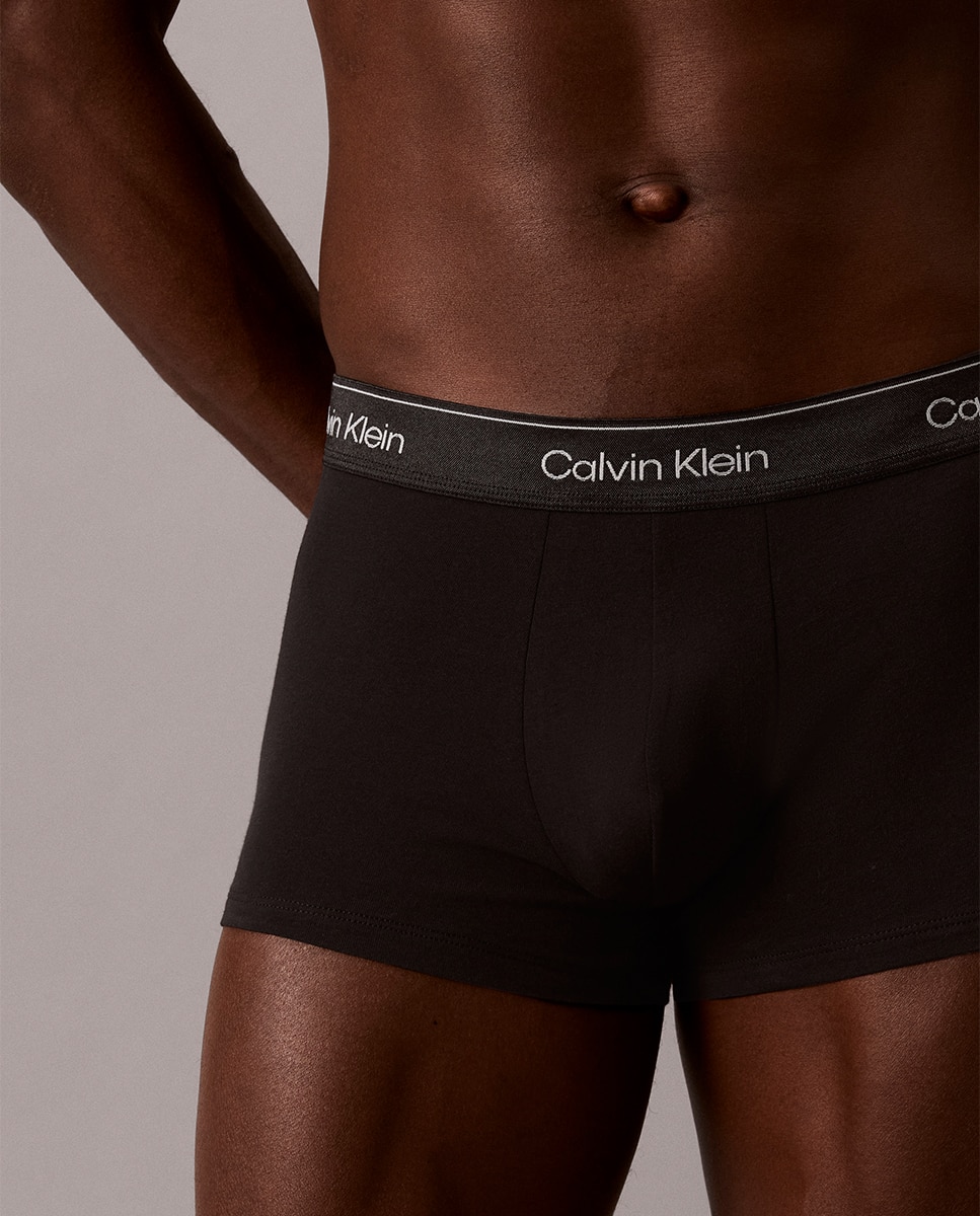 Pack de 3 Boxers Curtos - Icon Cotton Stretch Preto-4