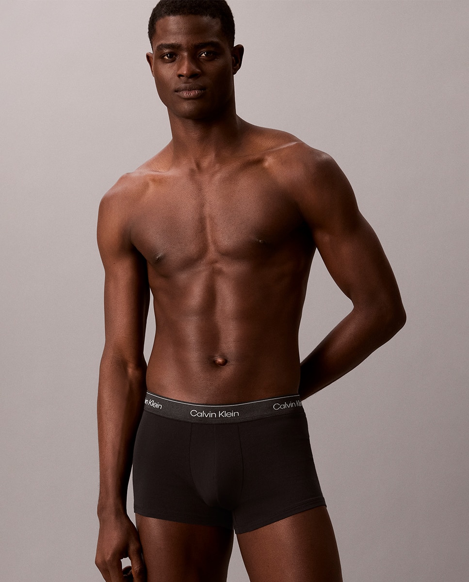 Pack de 3 Boxers Curtos - Icon Cotton Stretch Preto-5