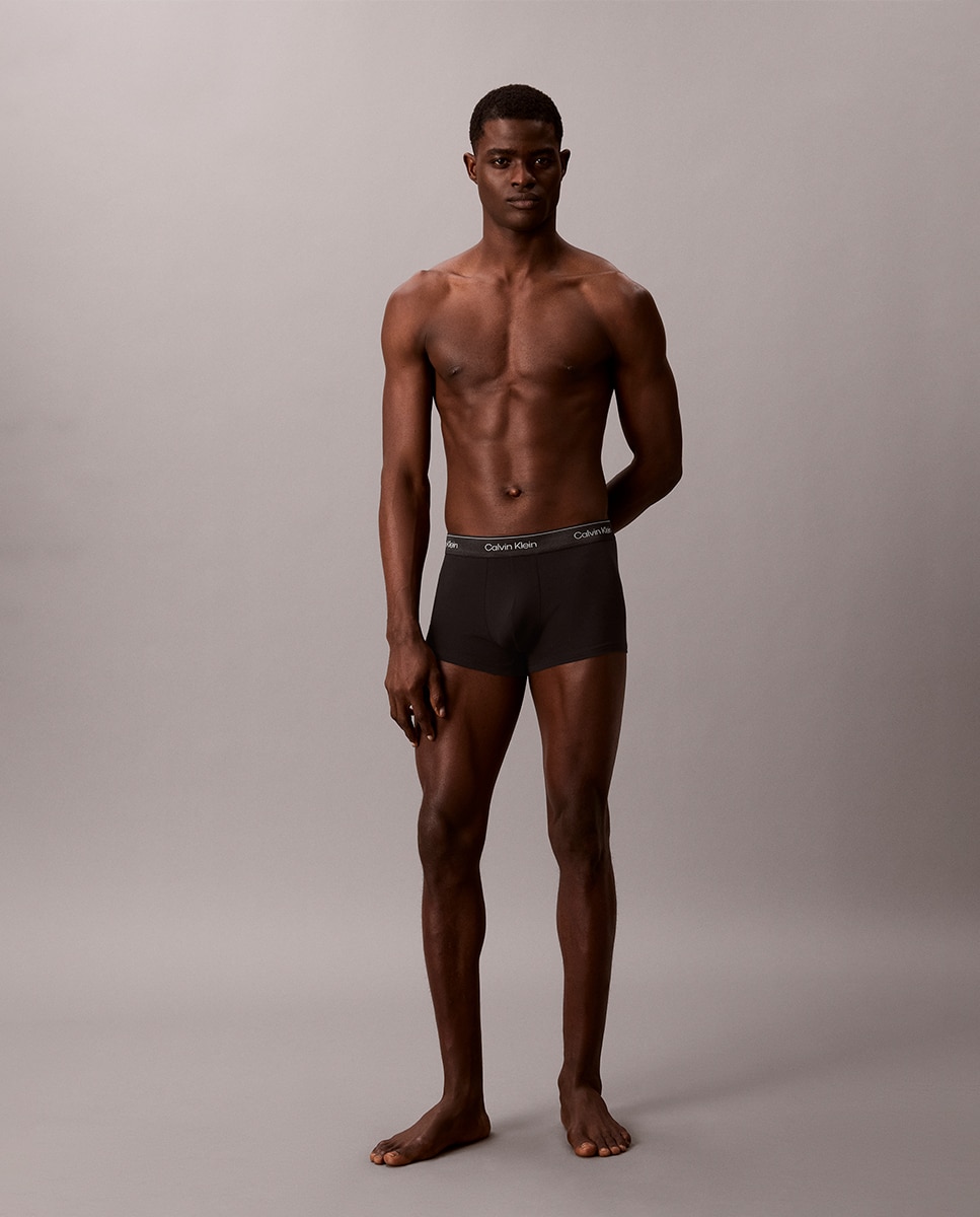 Pack de 3 Boxers Curtos - Icon Cotton Stretch Preto-7
