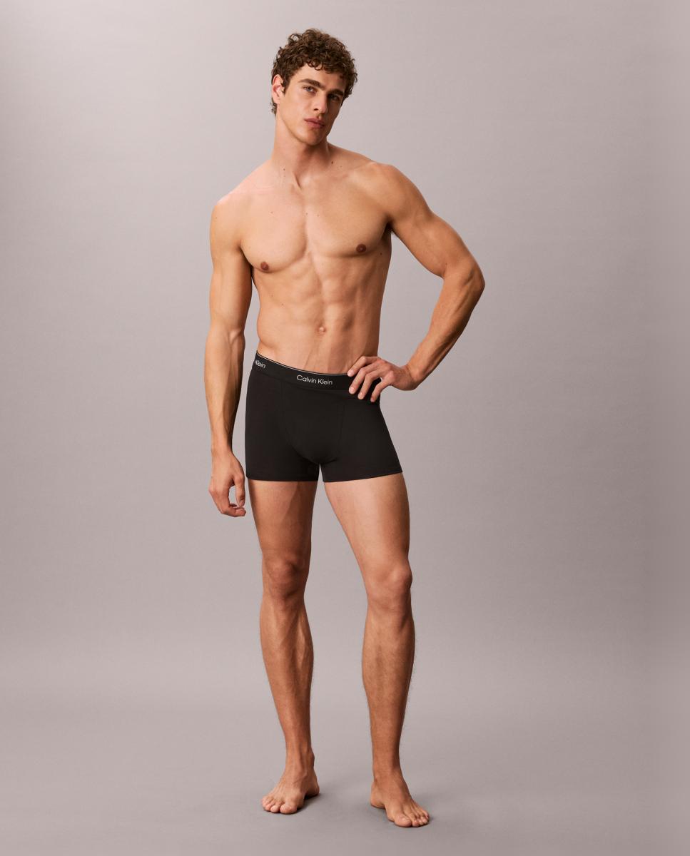 Pack de 5 bóxer cinturilla alta - Calvin Klein - Negro Negro-2