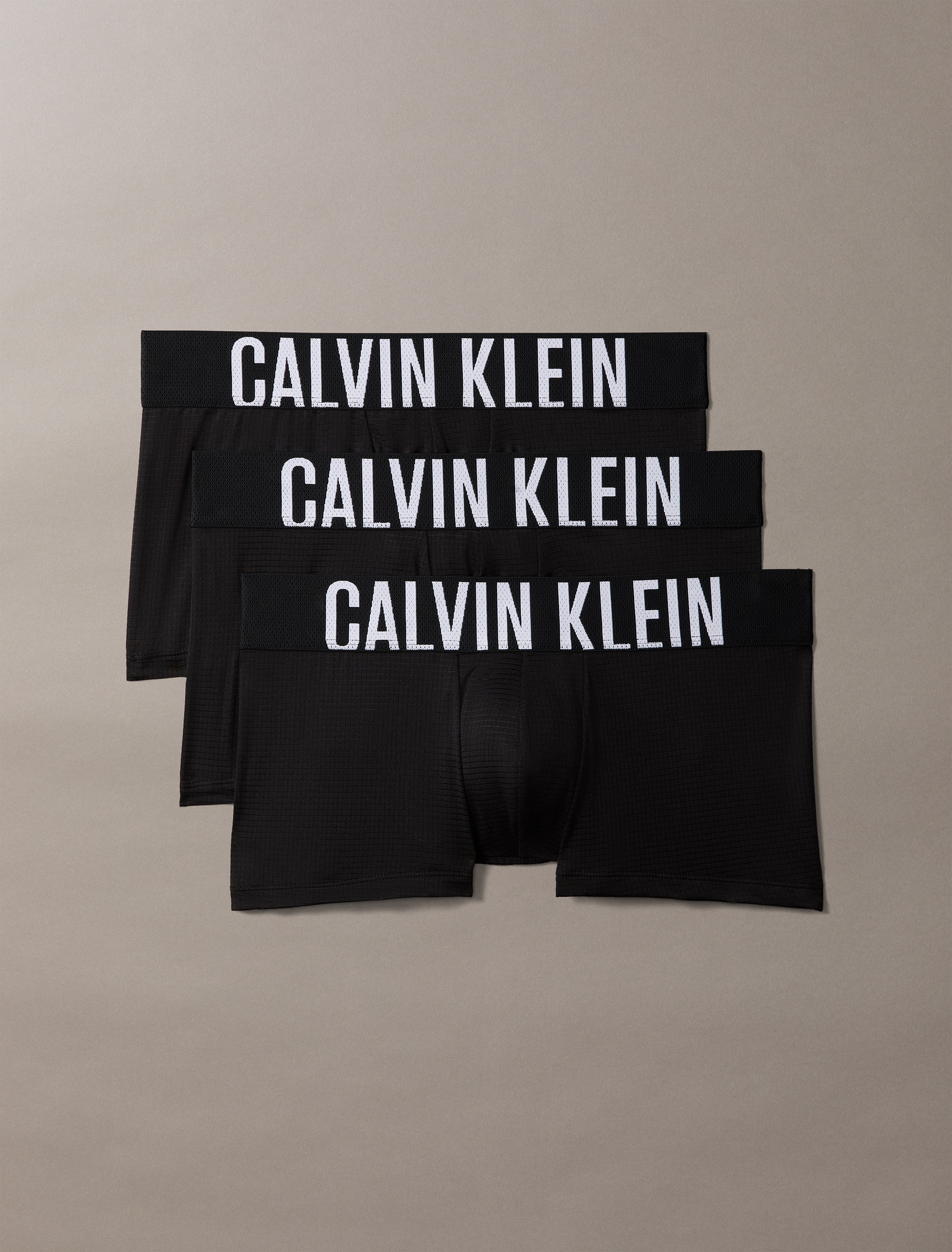 Pack de 3 bóxer cortos - Calvin Klein - Negro Negro-1