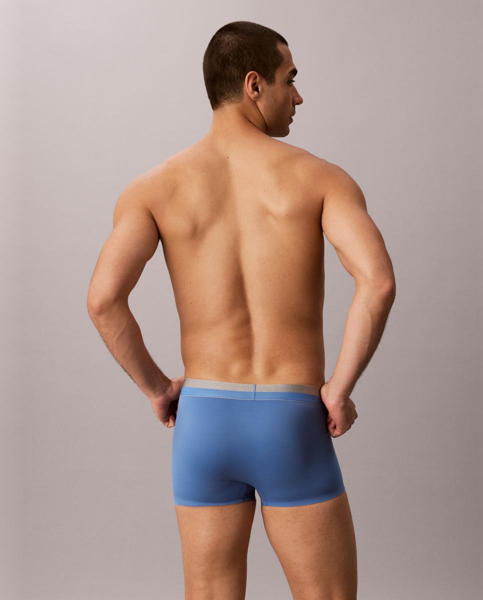 Bóxer corto individual - Calvin Klein - Azul medio Azul medio-2