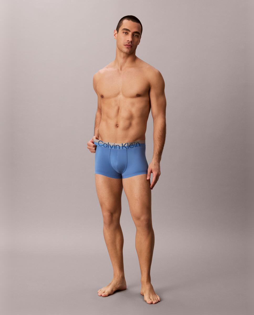 Bóxer corto individual - Calvin Klein - Azul medio Azul medio-6