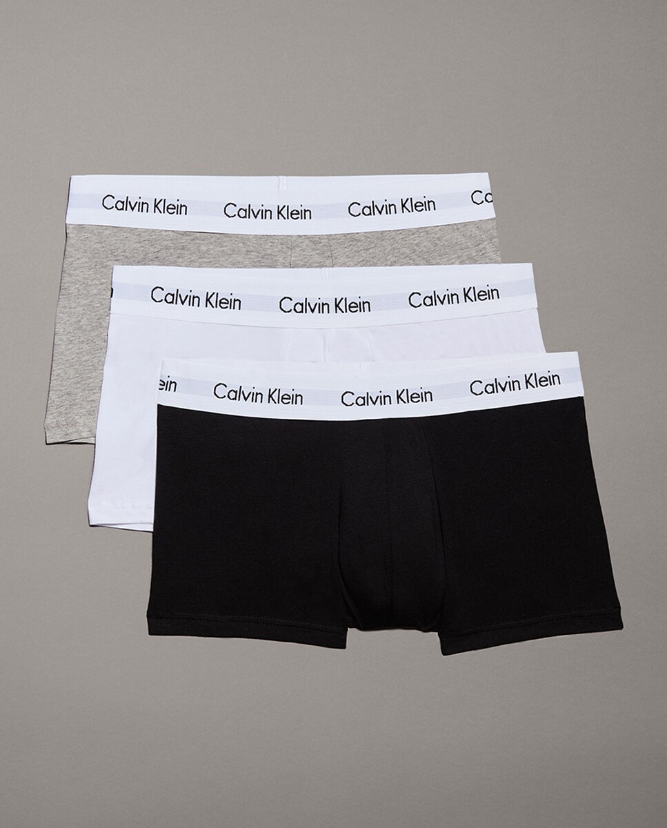 Pack tres boxers de punto de hombre Calvin Klein varios colores XL Estampado
