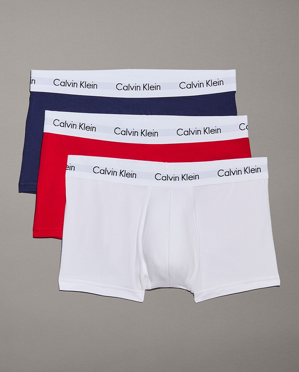 Pack tres boxers de punto de hombre Calvin Klein varios colores