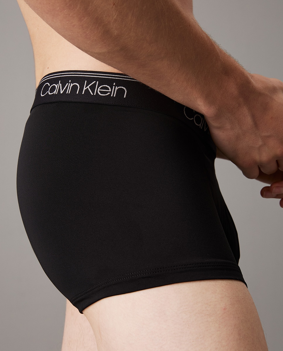 Pack de 3 Boxers de Cintura Baixa - Micro Stretch Preto-4