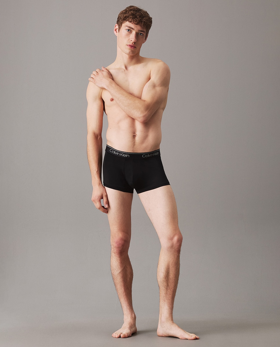 Pack de 3 Boxers de Cintura Baixa - Micro Stretch Preto-6