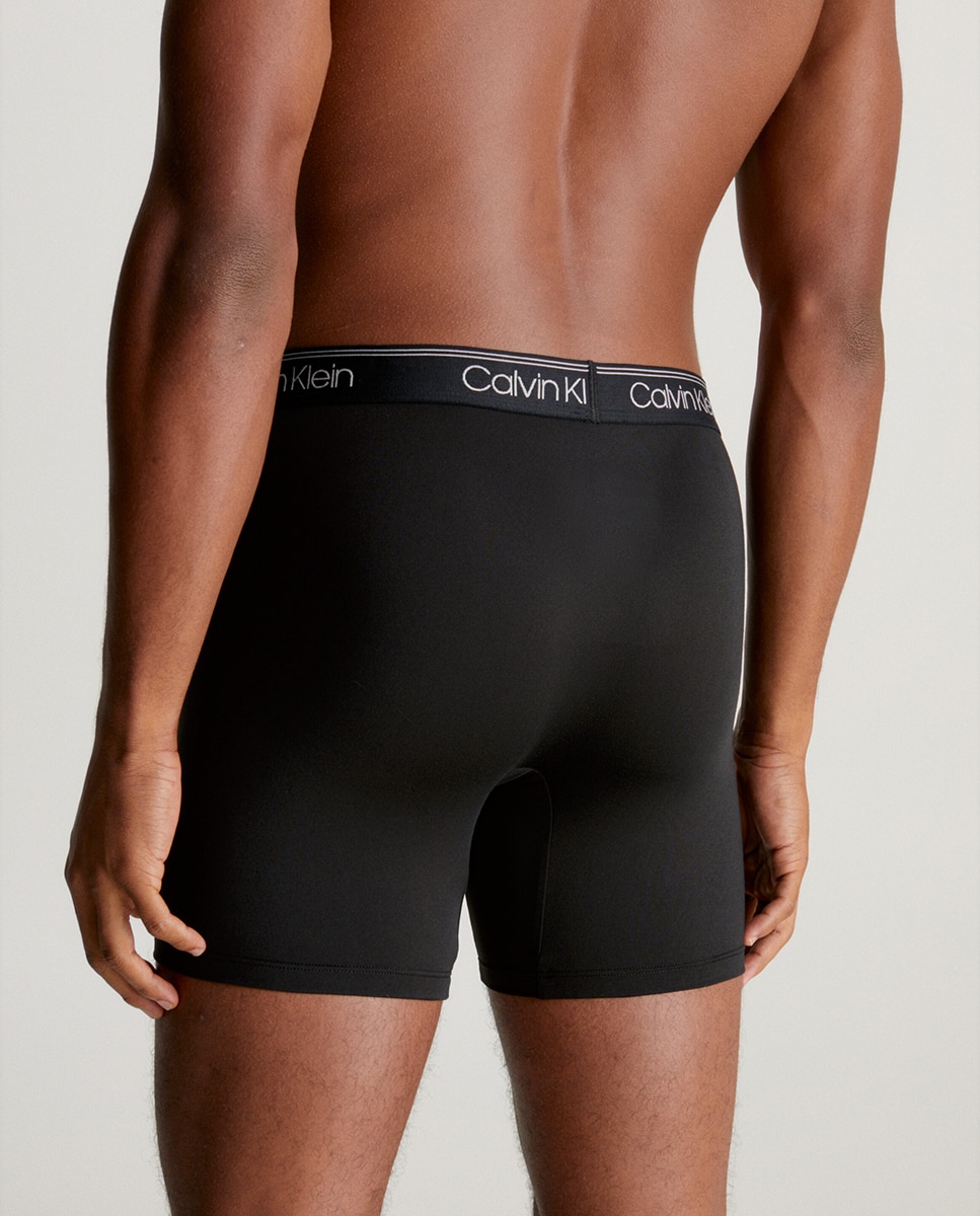 Pack de 3 Boxers Compridos - Micro Stretch Preto-4