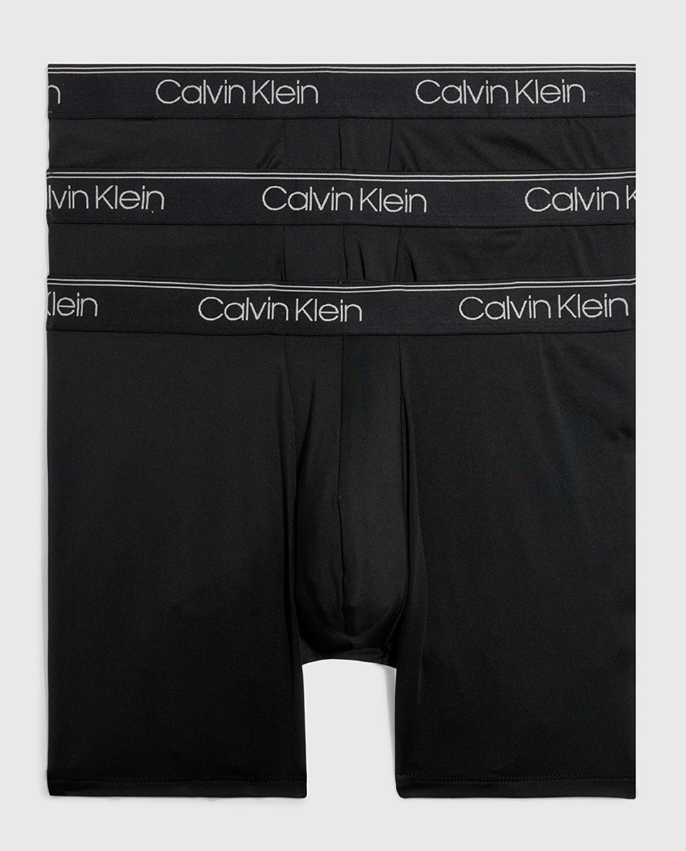 Pack de 3 Boxers Compridos - Micro Stretch Preto-6