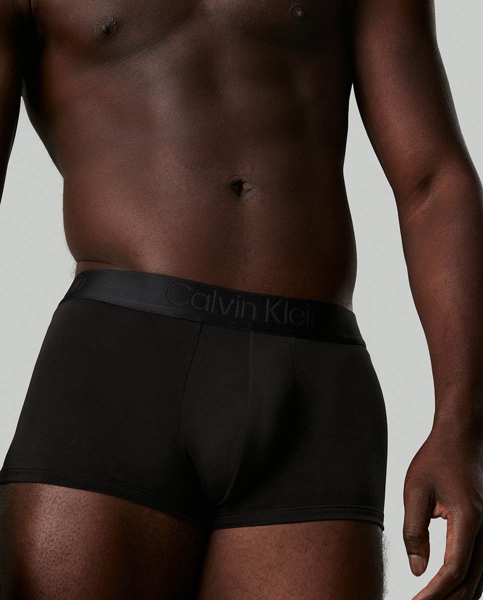 Pack de 3 Boxers de Cintura Baixa - CK Black Preto-3