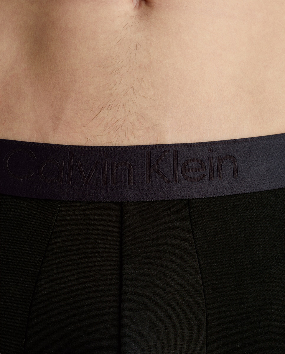 Pack de 3 Boxers Compridos - CK Black Preto-4