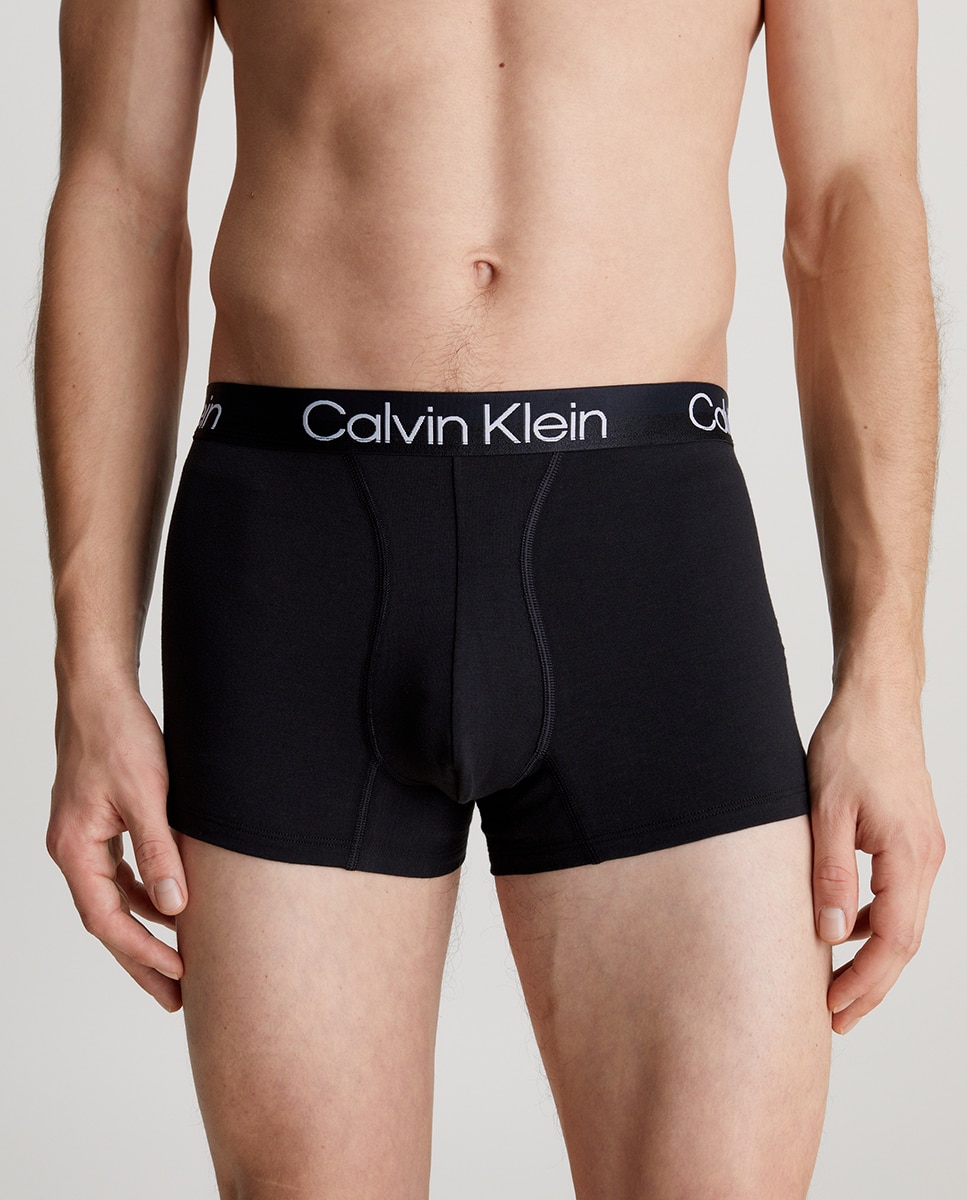 Pack de 3 bóxer - Calvin Klein - Modern Structure - Negro Negro-2