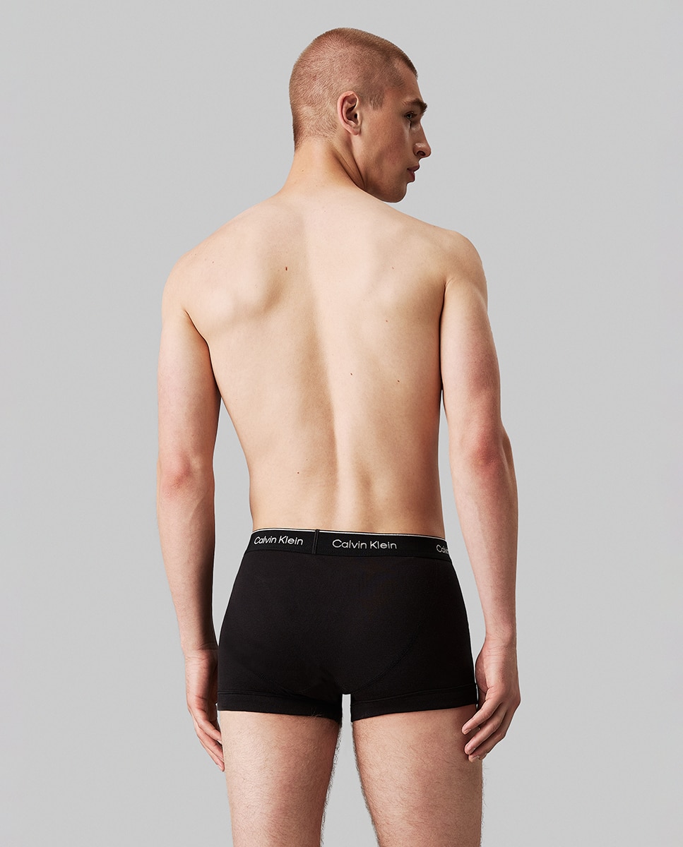 Pack de 3 Boxers - Cotton Classics Preto-2