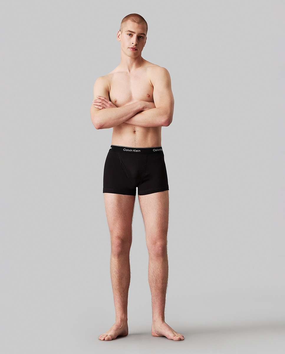 Pack de 3 Boxers - Cotton Classics Branco-7