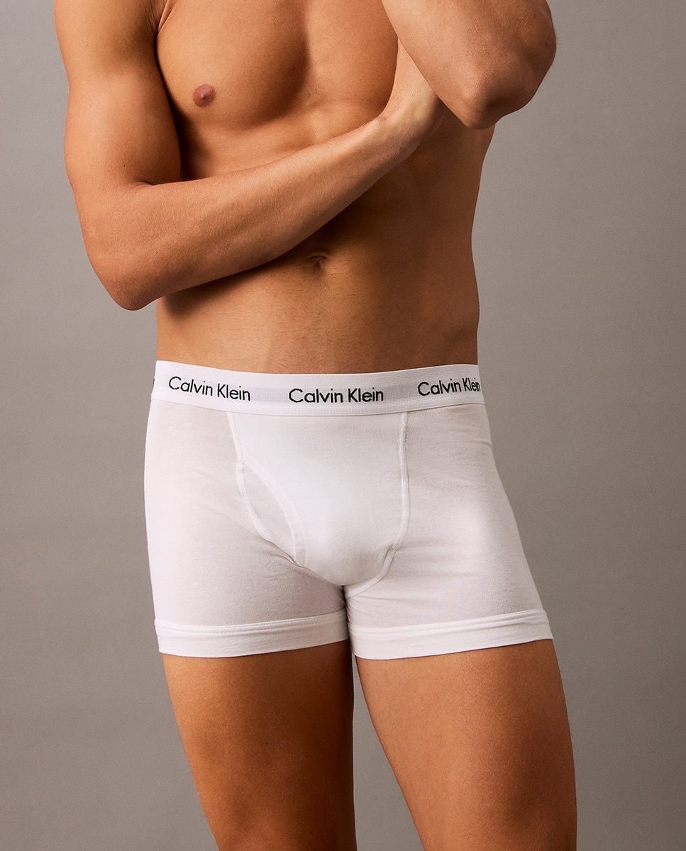 Pack de 3 Boxers Justos Folgados com Pinça - Icon Cotton Stretch Multicolor-4