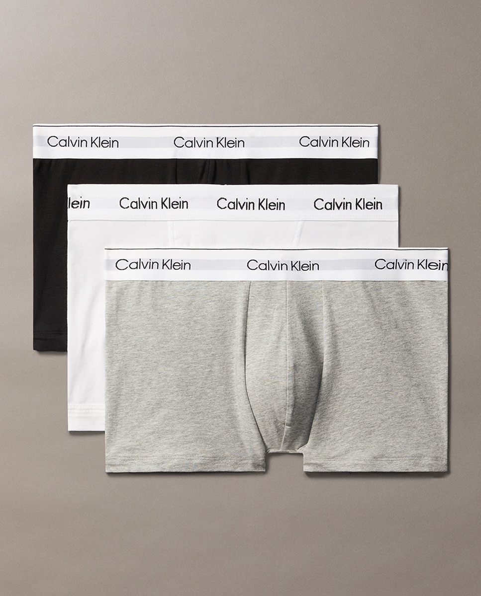 Pack de 3 Boxers Justos Folgados com Pinça - Icon Cotton Stretch Multicolor-6