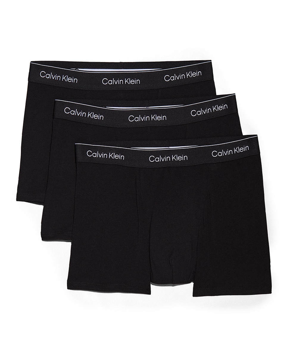 Imagem 0 de Pack de 3 Boxers Justos Folgados com Pinça - Icon Cotton Stretch