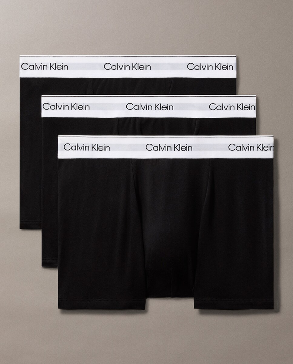 Pack de bóxers ajustados holgados con pinza Icon Cotton