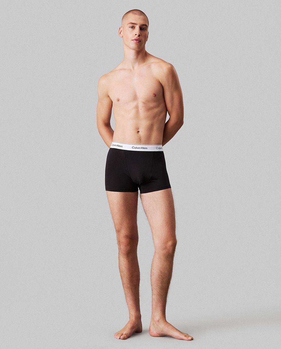 Pack de 3 Boxers Justos Folgados com Pinça - Icon Cotton Stretch Multicolor-5