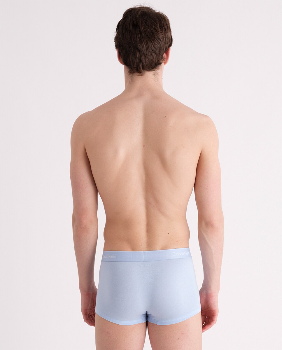 Pack de 3 Boxers Justos de Cintura Baixa - Icon Cotton Stretch Multicolor-9