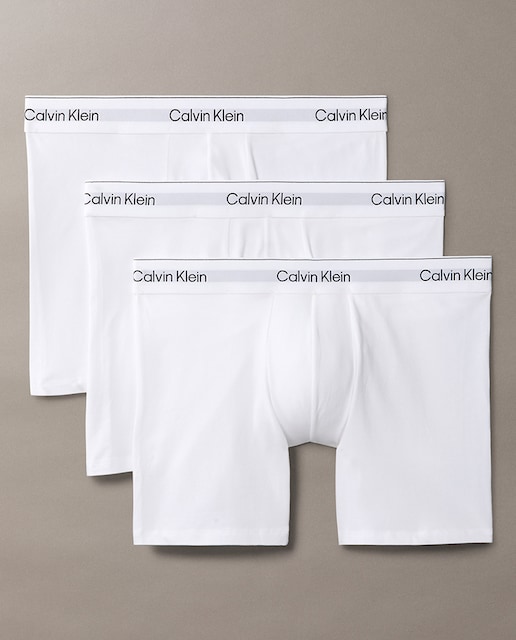 Imagen 0 de Pack de 3 boxers largos - Icon Cotton Stretch