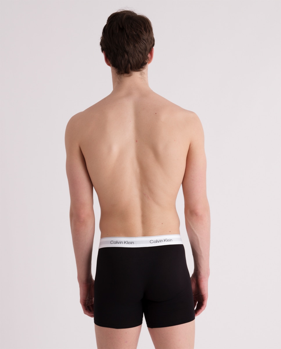 Pack de 3 Boxers Compridos - Icon Cotton Stretch Multicolor-9