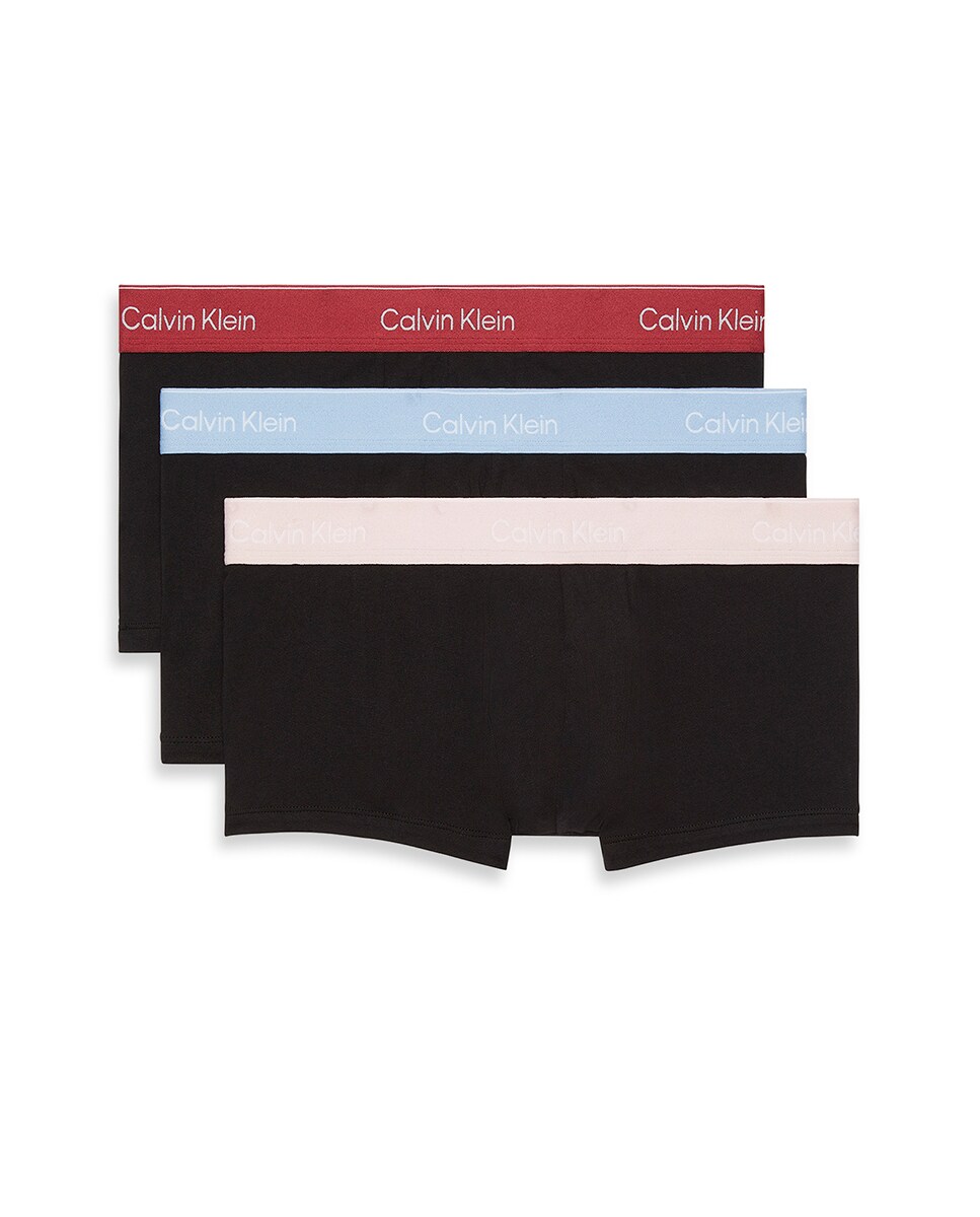 Pack de 3 Boxers Curtos - Icon Cotton Stretch Preto-2