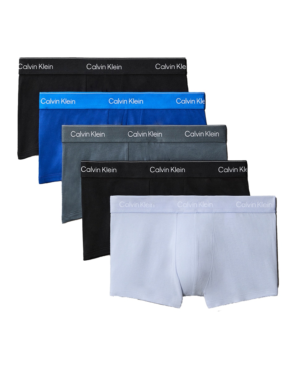 Pack de 5 Boxers Curtos - Icon Cotton Stretch Multicolor-1