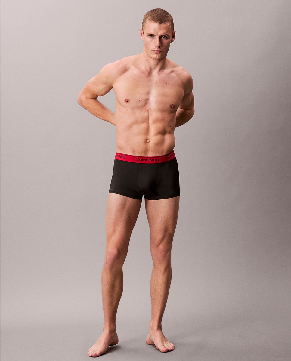 Pack de 3 boxers cortos - Calvin Klein - Negro Negro-6