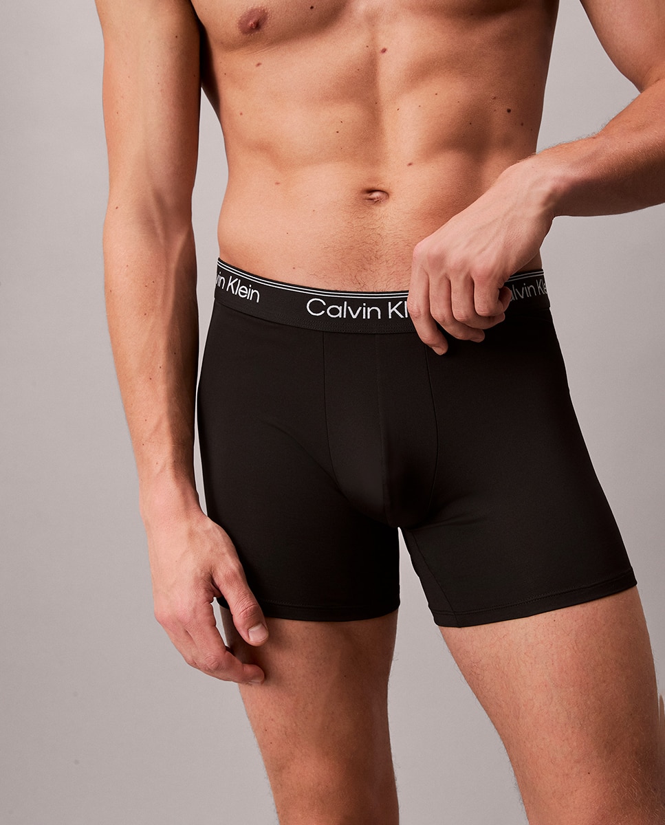 Pack de 3 Boxers Compridos Preto-6