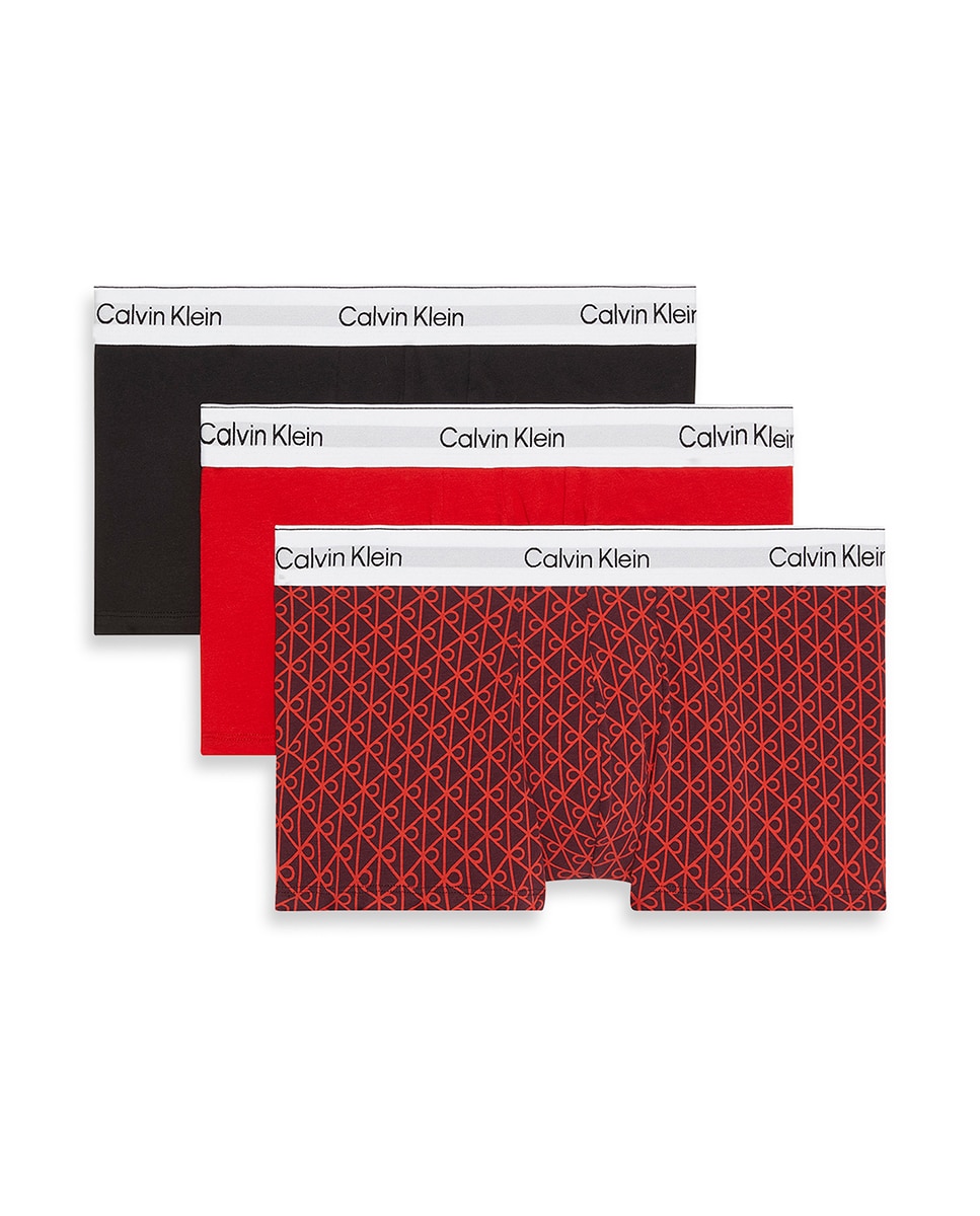 Imagen 1 de Pack de 3 boxers cortos - Calvin Klein - Icon Cotton Stretch - Multicolor Multicolor