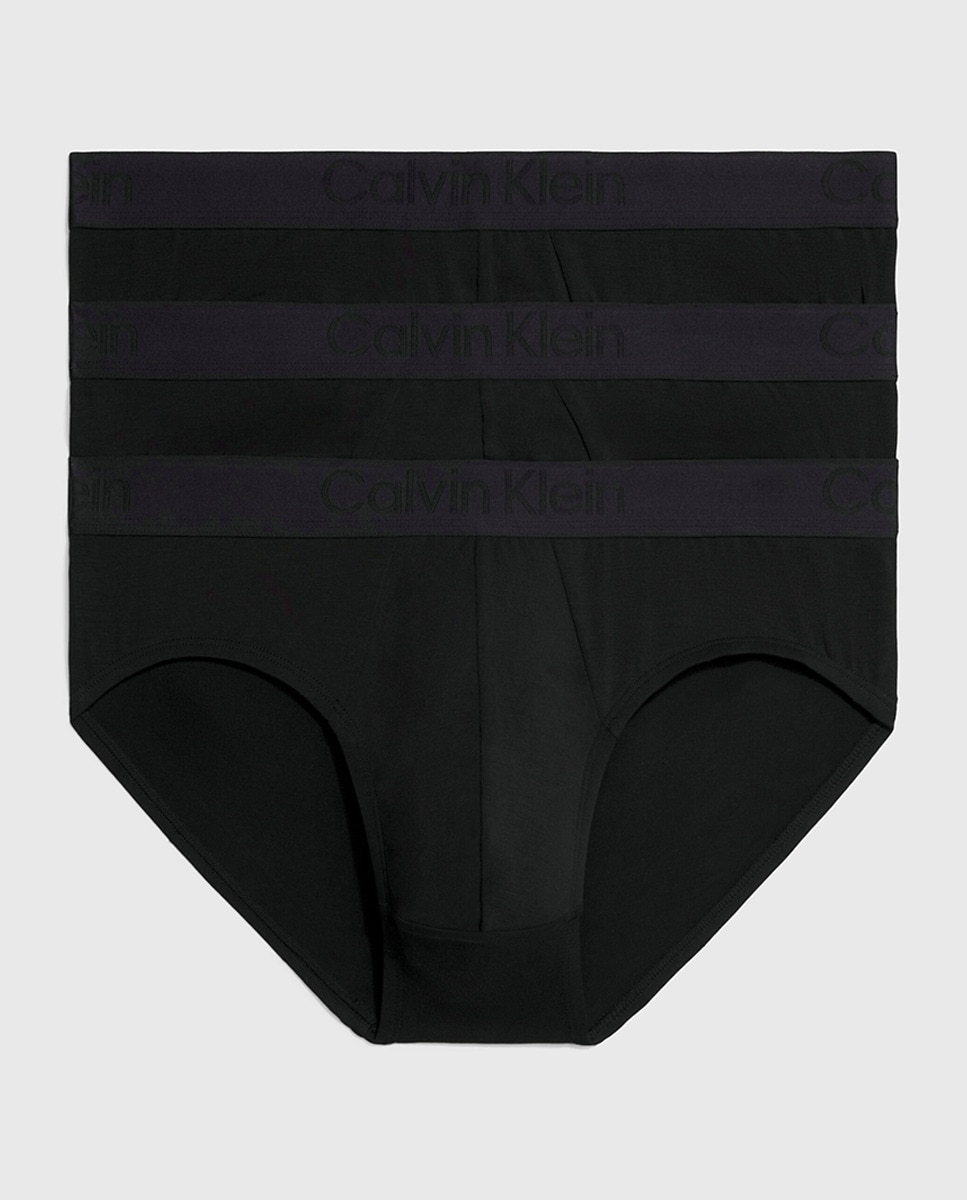 Pack de 3 Slips Preto-6