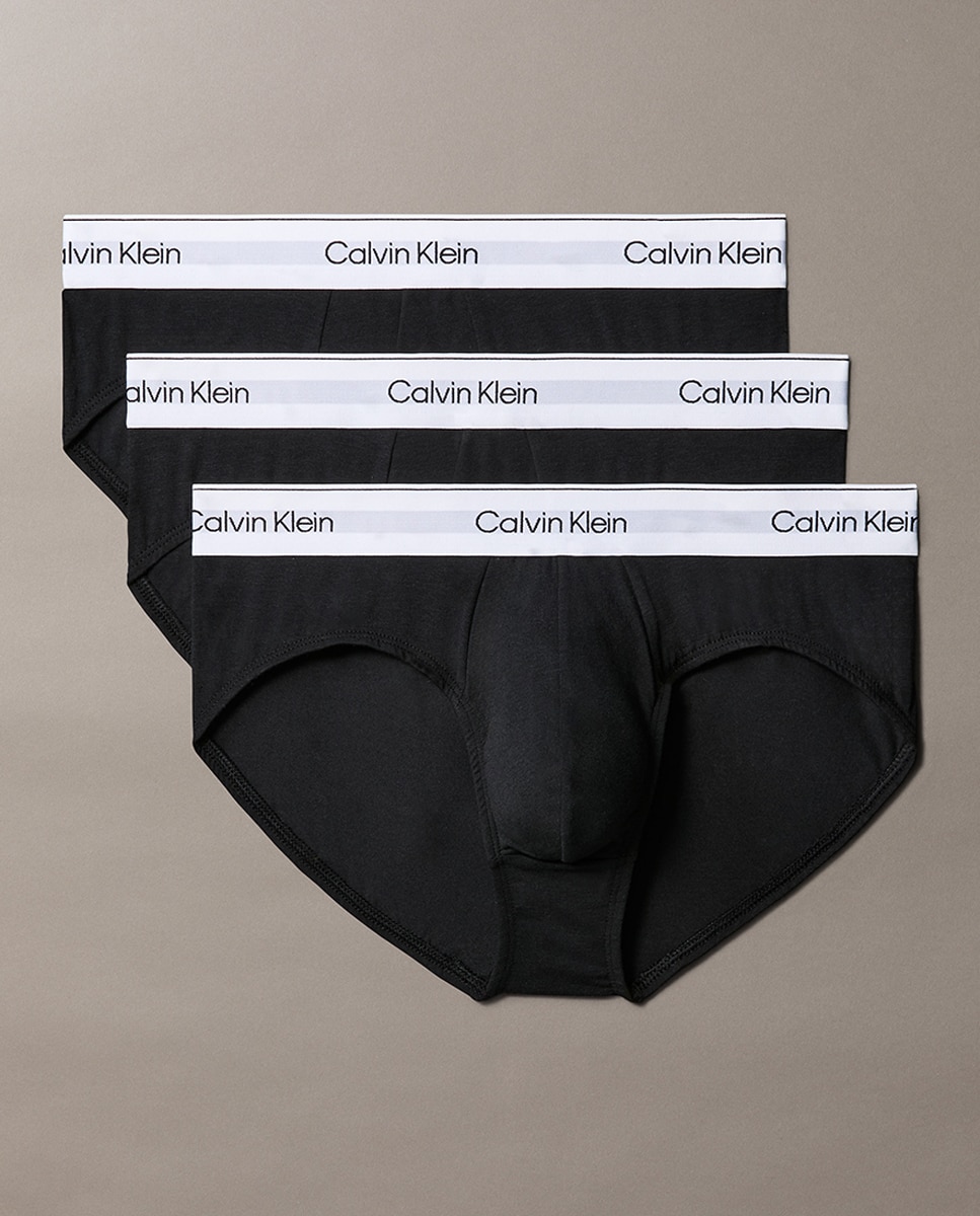 Pack de 3 Slips - Icon Cotton Stretch Preto-7