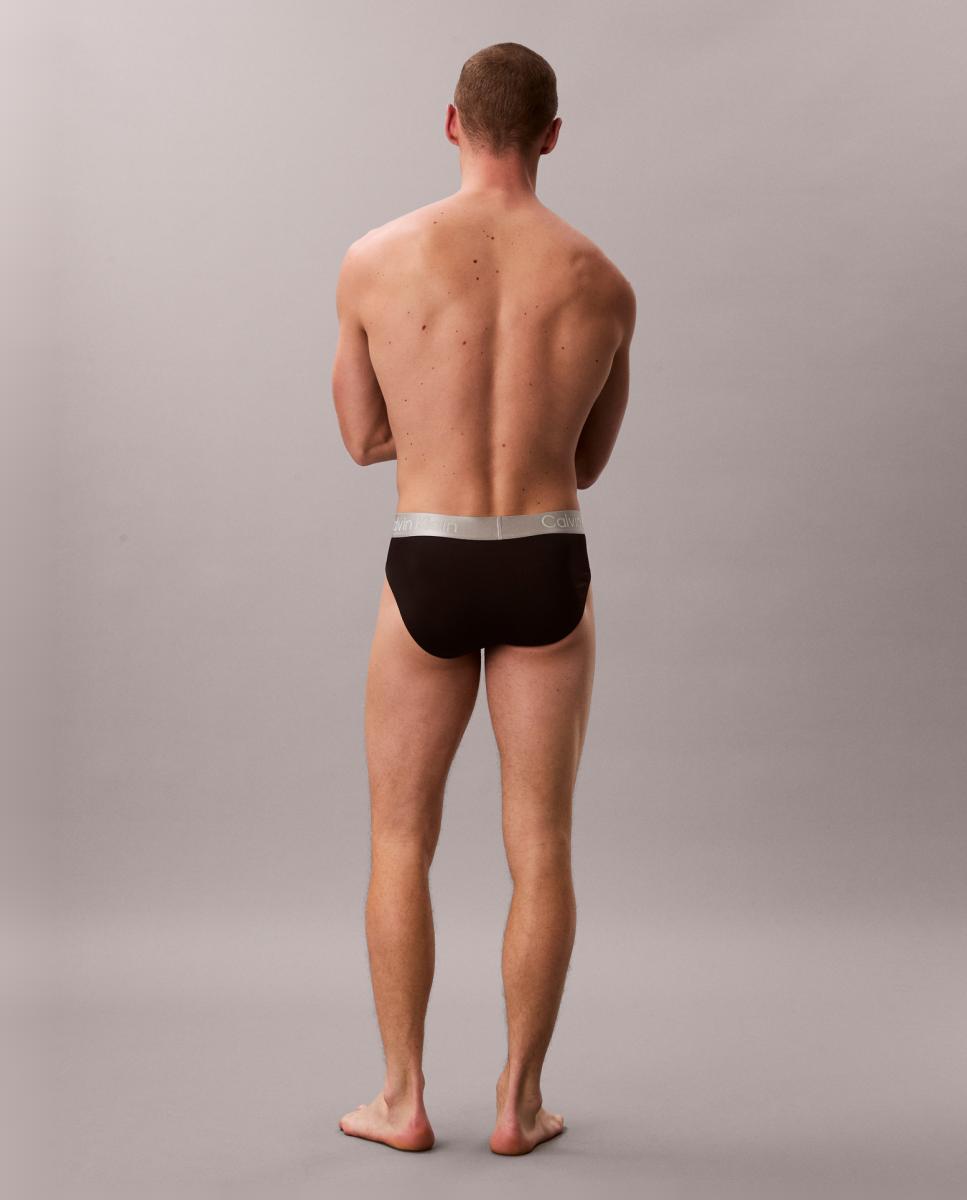 Pack de 3 Slips Preto-5