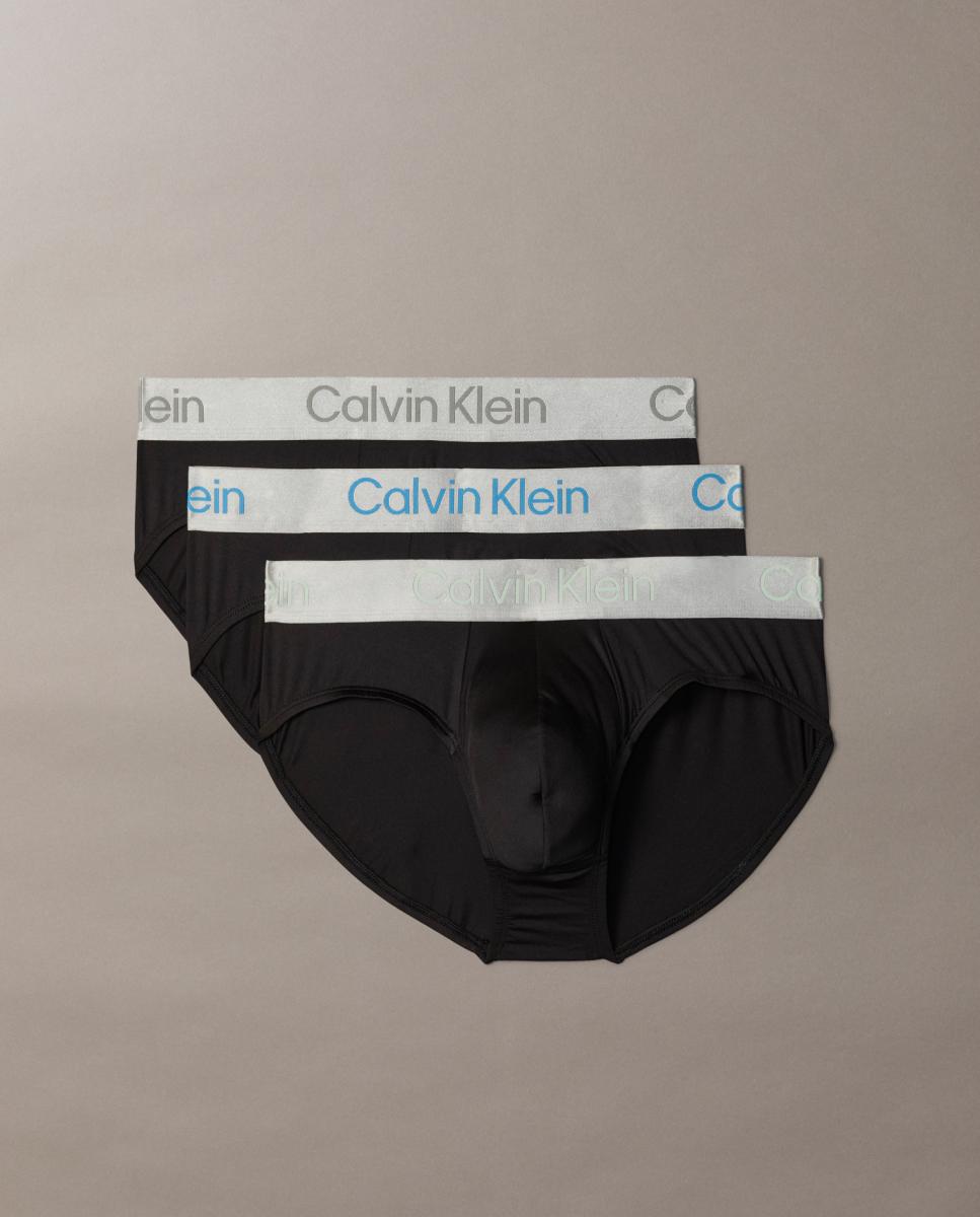 Pack de 3 Slips Preto-7