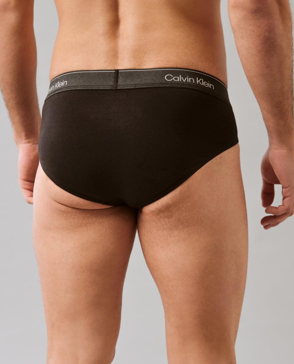 Pack de 3 Slips - Icon Cotton Stretch Preto-4