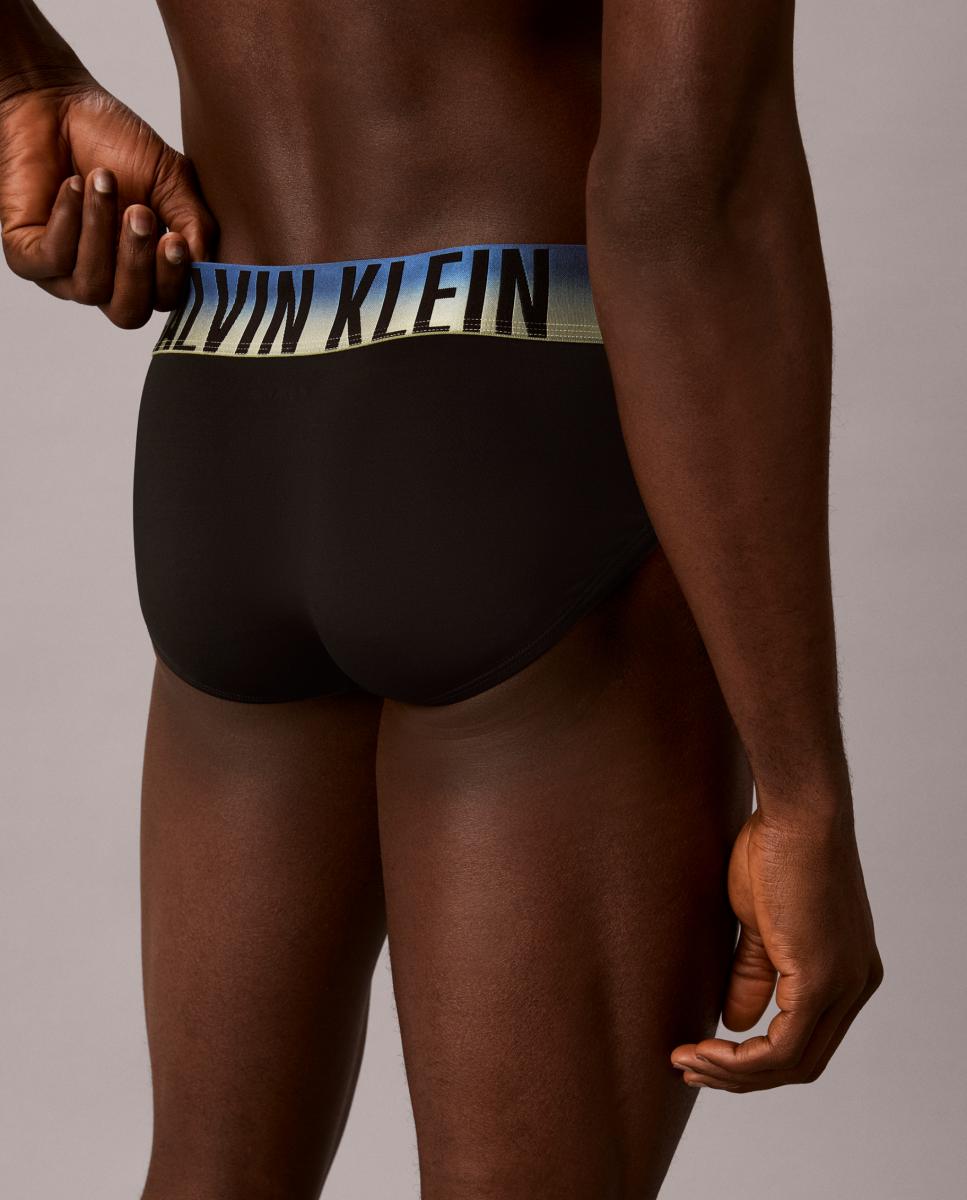 Pack de 3 slips - Calvin Klein - Negro Negro-3